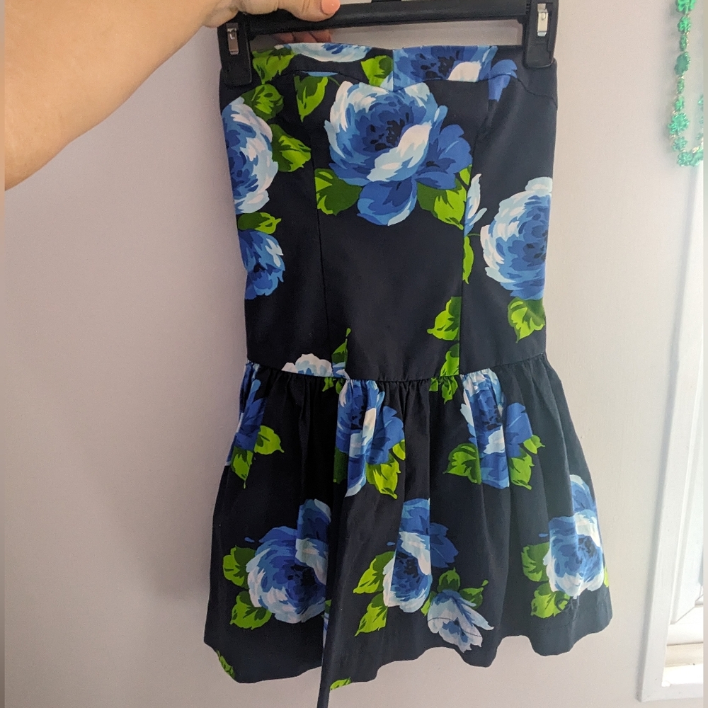 Floral mini dress